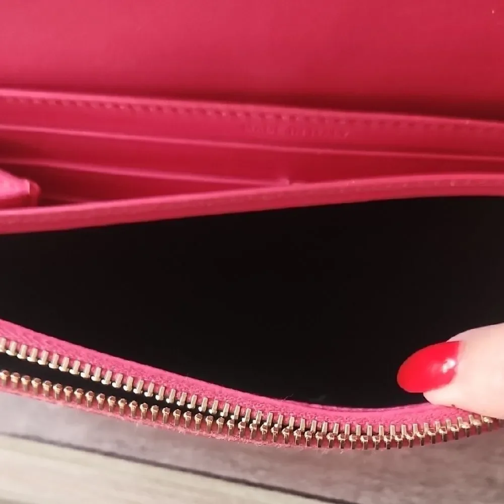 Saint Laurent Vibrant Pink Clutch